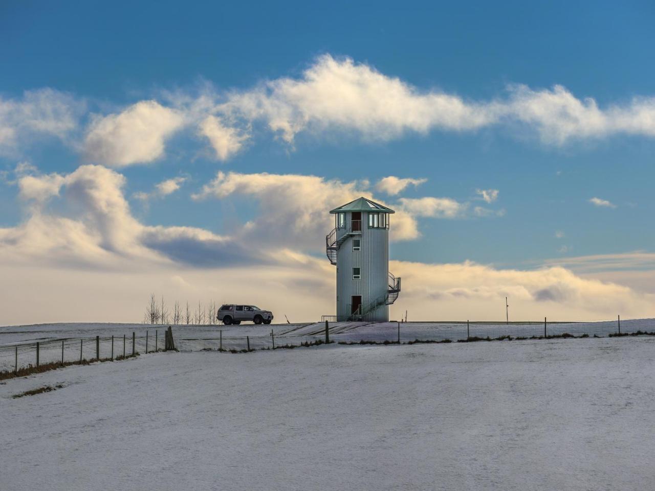 Klettar Tower Iceland Flúðir Exteriör bild